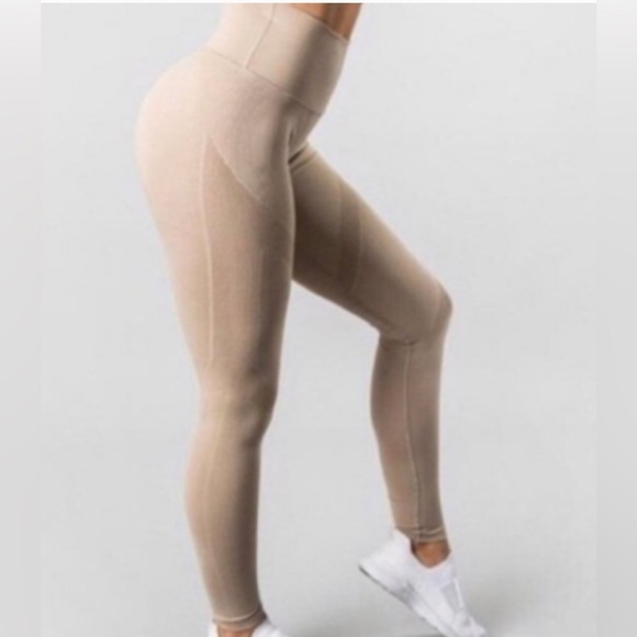 Alphalete Legging Taupe L - Picture 1 of 9